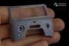 Quinta Studio QD35040 UAZ-452 3D-Printed & coloured Interior on decal paper (Zvezda) 1/35